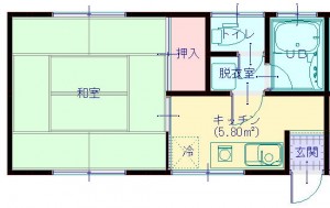 平面図　シャルル101.201　カラー　500